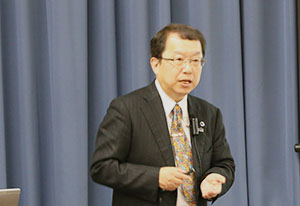 Dr. Yamamoto, Vice President of Okayama University