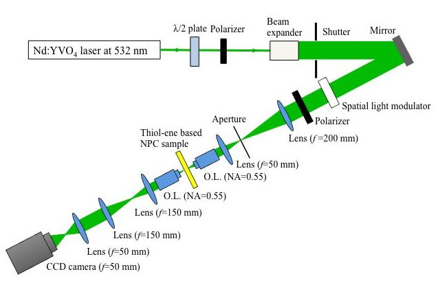 Nanoparticle-polymer composites boost holographic data prospects